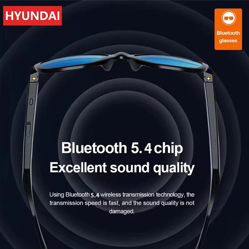 Choice  C8 Bluetooth 5.4 Glasses Earphones with Low Latency HD Call Mic Out Door Sports Driving Multi-Function Sunglasses